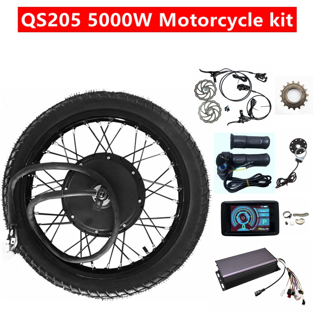 NBpower QS205 50H V3 72v 5000W - 72V 5000W Hub Motor Kit ulasan dan harga